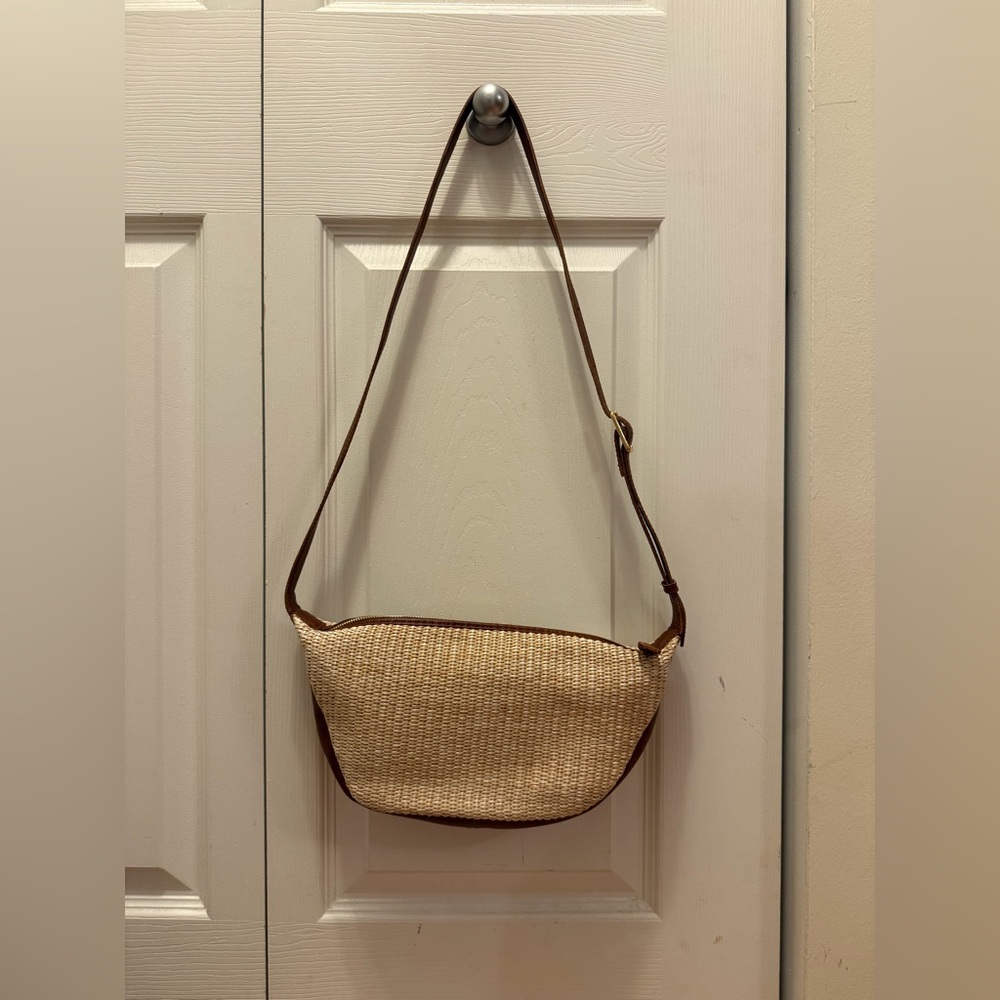 Raffia Madewell Crossbody